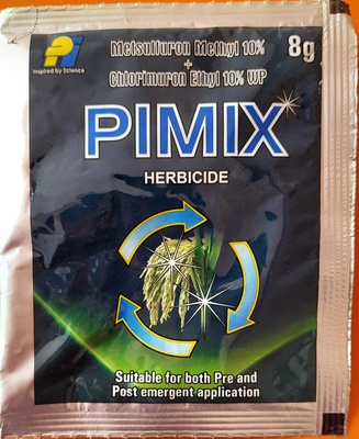 Pimix Metsulfuron Methyl 10.1% + Chlorimuron Ethyl 10.1% WP 8 gram